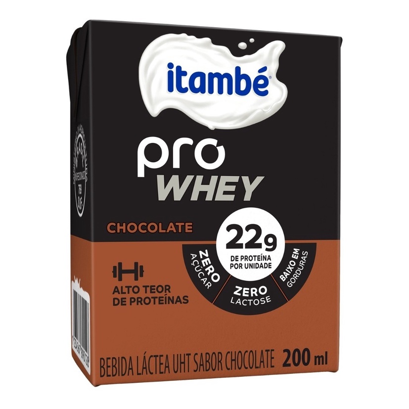 Itambe Pro Whey Protein 22g Proteinas Bebida Proteica Pós treino