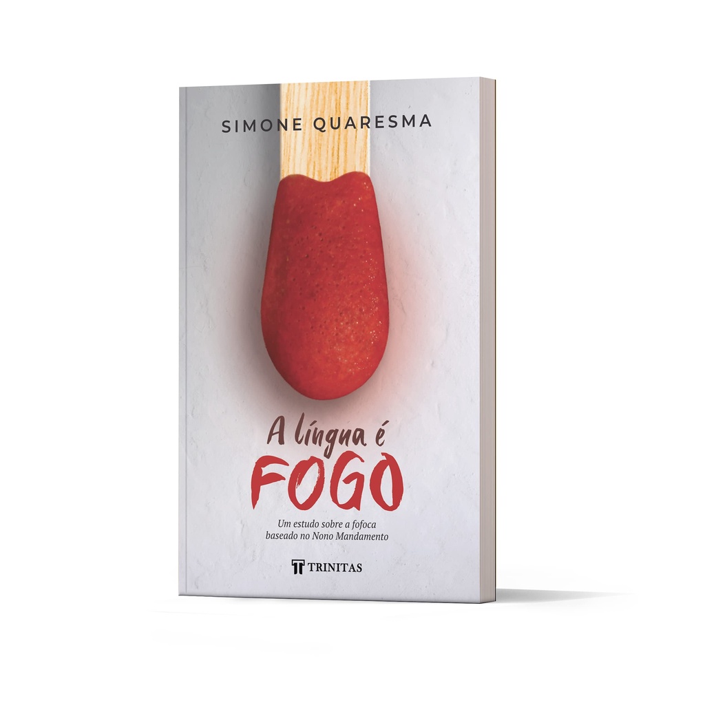 Livro A Língua é Fogo - Simone Quaresma