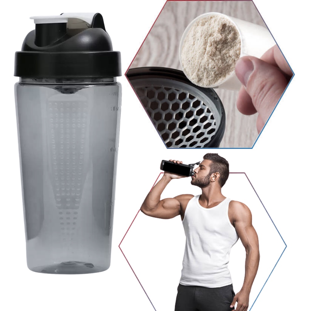 Copo Shakeira Coqueteleira Whey Pet Com Peneira 820ml | Shopee Brasil