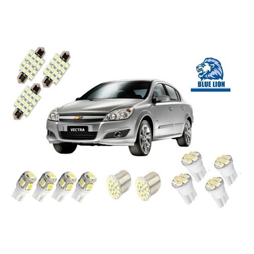 Kit Led Vectra Lampadas Gt Elegance Elite Placa Teto Ré