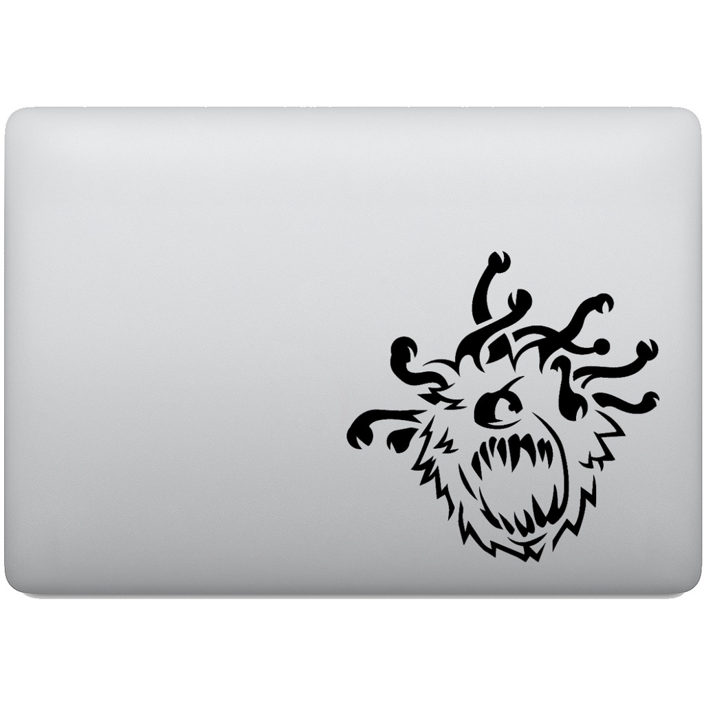 Adesivo de Notebook Monstro Beholder