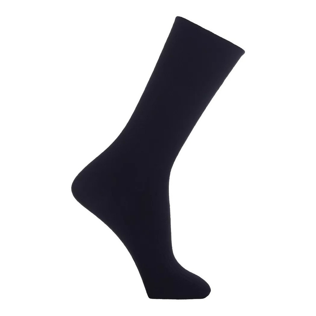 Kit 12 Pares De Meias Social Pretas Promoção Premium