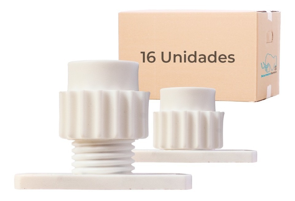 Calco Espacador Distanciador P/ Corredica De Gaveta 16 Uni
