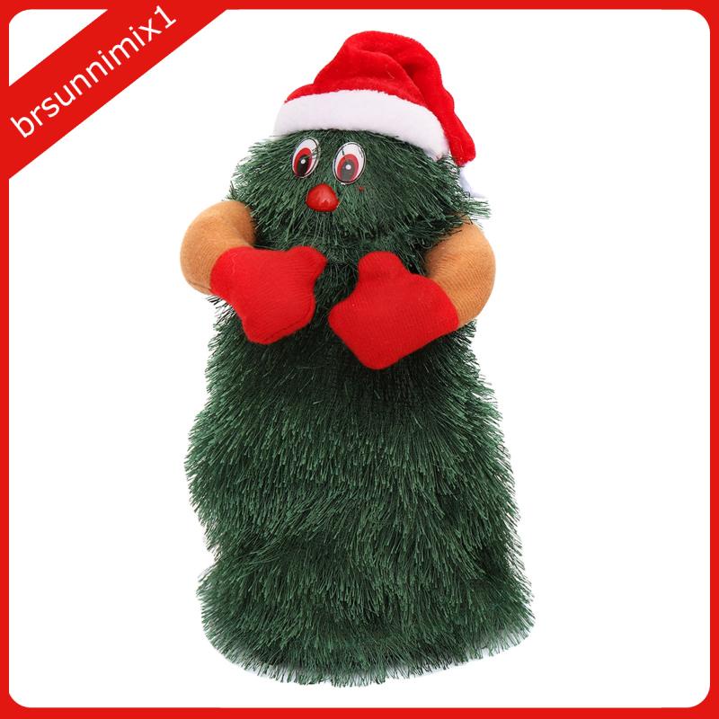 BRSUNNIMIX1 Decoração Elétrica Árvore De Natal Brinquedo Que Canta Dança  Para Amigos | Shopee Brasil