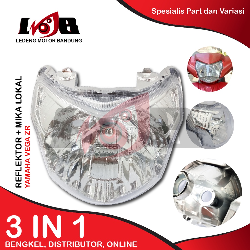 LOKAL Vega ZR Refletor Farol De Vidro Local Boa Qualidade