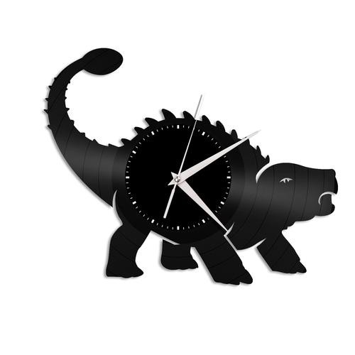 Dinossauro 2 - Relógio Disco De Vinil Decoração