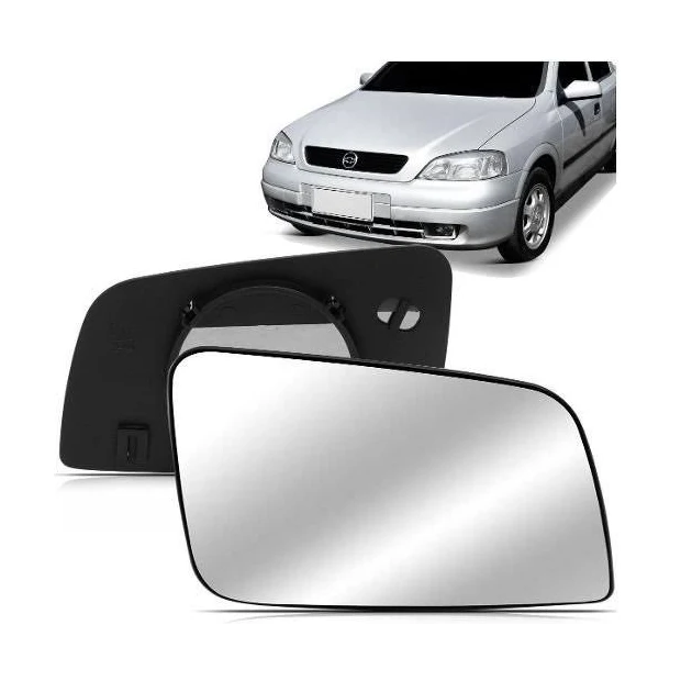 Lente Retrovisor Astra 99 00 Com Base