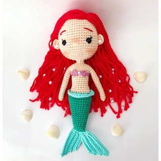 Sereia amigurumi passo a passo – Bonek de Crochê