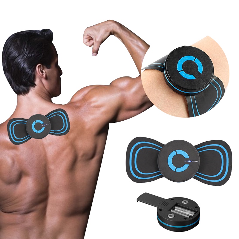 Massageador De Corpo Portátil Mini Elétrica/Meridiano/Pescoço Para Costas/Estimulador De Dor Muscular