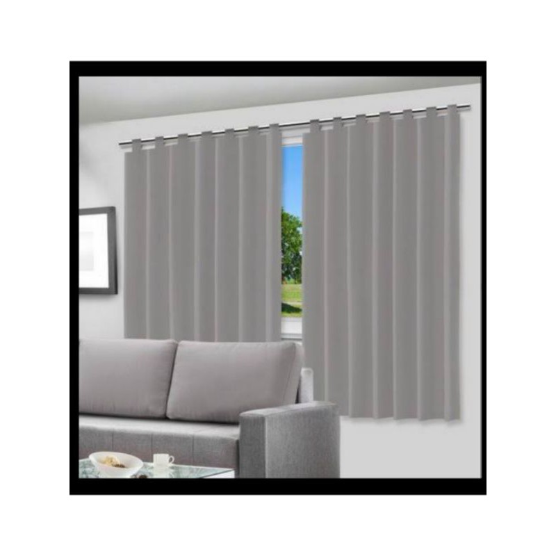 Cortina blecaute blackout para sala e quarto 200 x 1,40 Shopee Brasil