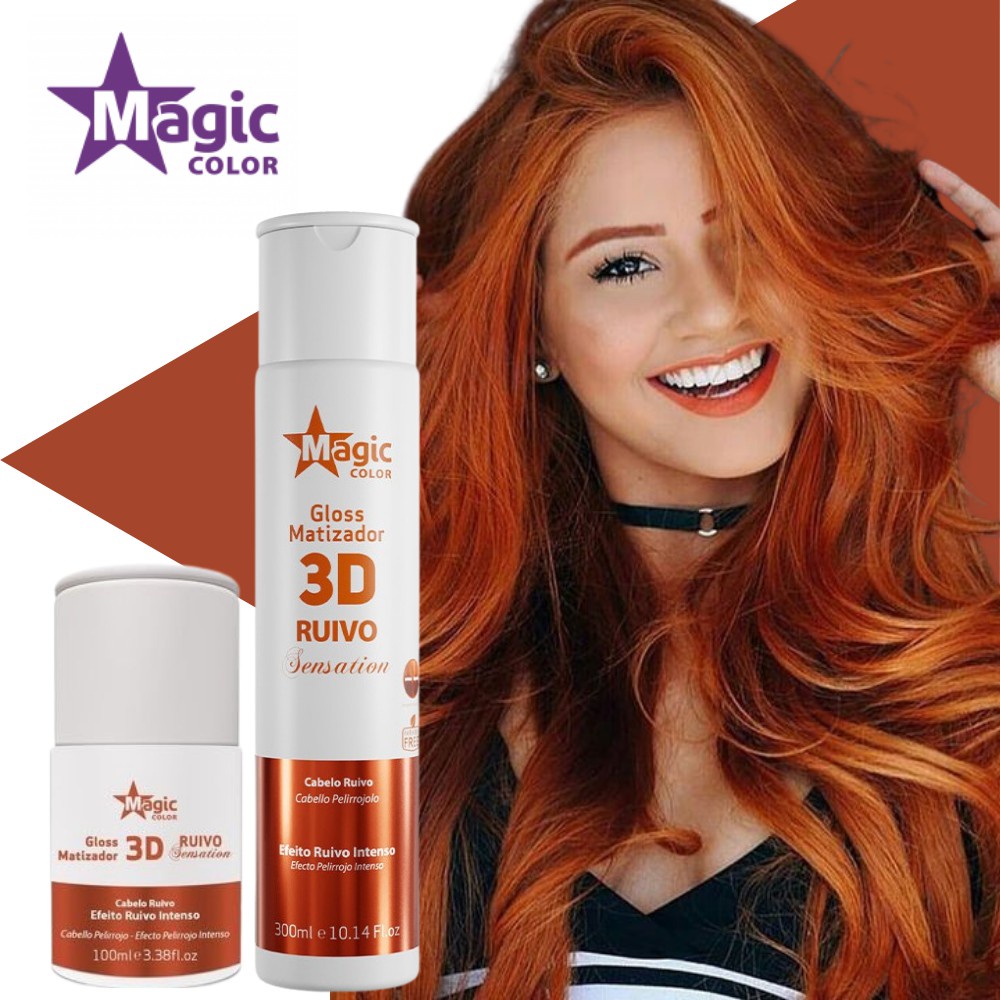 Magic Color Matizador 3D 100ML - Matizadores para os cabelos | Shopee Brasil