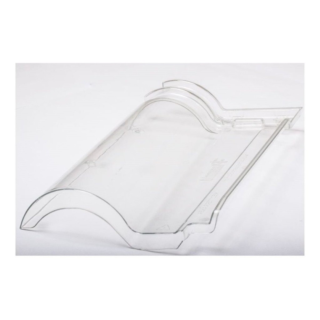 Kit 10 Telhas Transparente Mediterrânea Maristela M14 Top Telha Pet Injetada