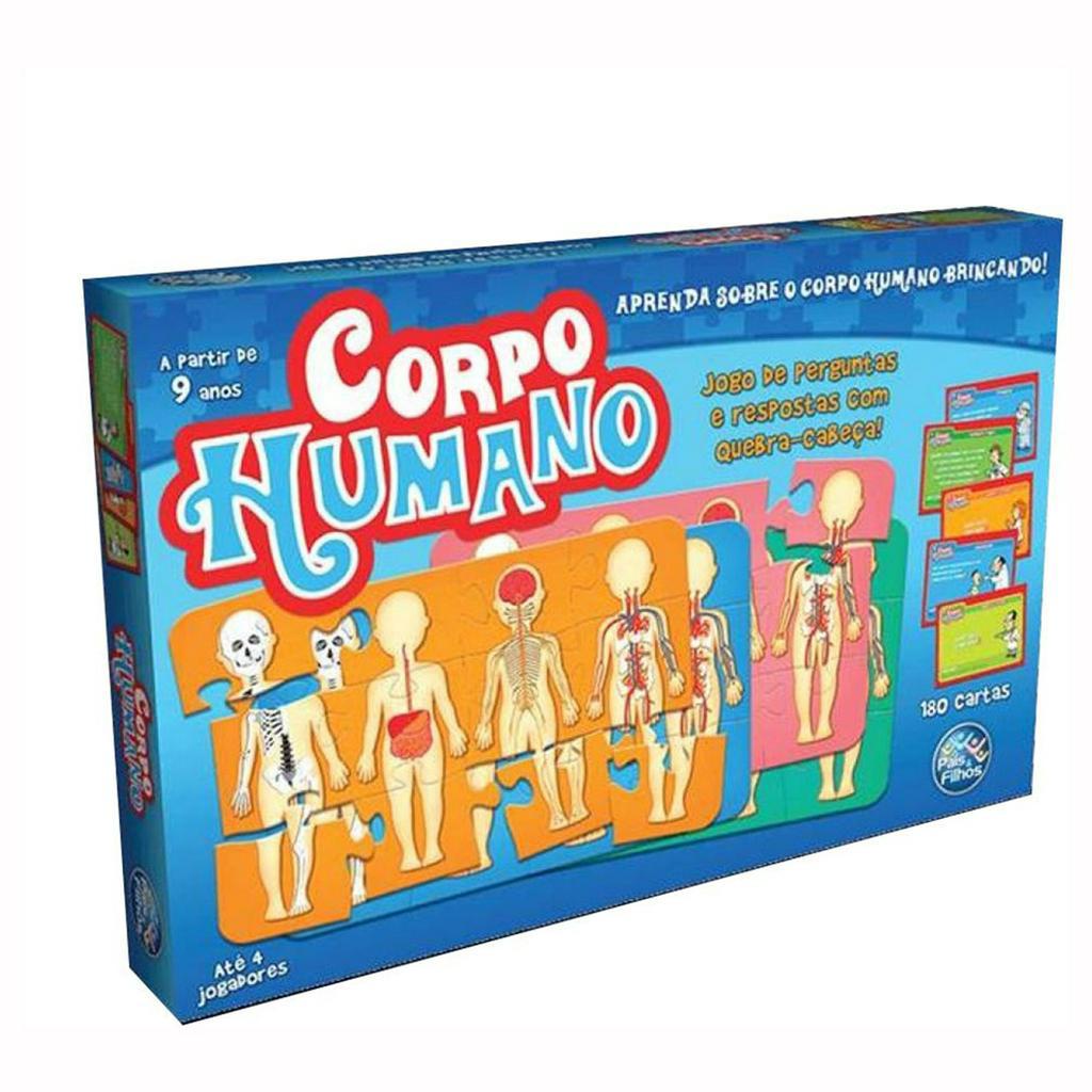 JOGO CORPO HUMANO PAIS E FILHOS Shopee Brasil