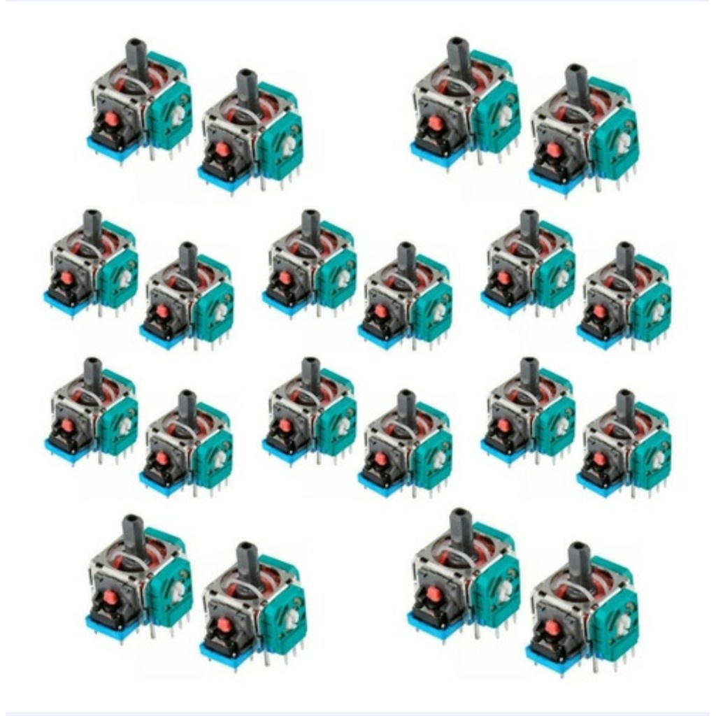 20 Botões Analógicos 3d Direcional Para Controle De Ps4 Oem