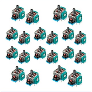 20 Botões Analógicos 3d Direcional Para Controle De Ps4 Oem