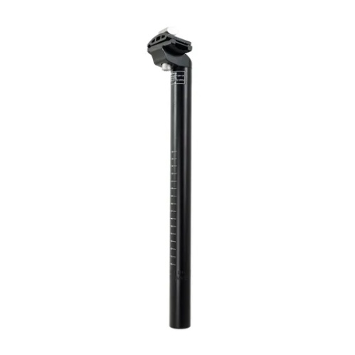 Canote Selim Alumínio Preto 31.6 x 400 C/ Carrinho P/ Bike