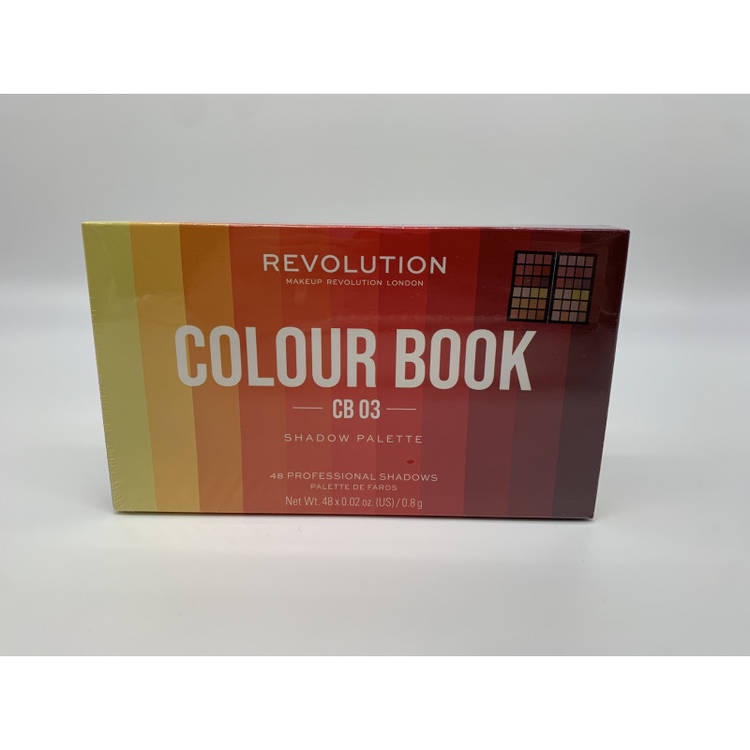 Paleta de sombras Colour Book Eyeshadow modelo CB03 Revolution