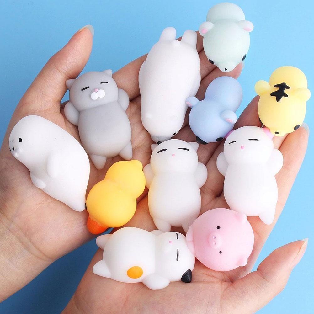 Cute Animal Anti Stress Ball Squishy Toy Stress Relief Pinch Slow Rising Fidget  Toy Animal Hand Stress Relief Kids Gift | Shopee Brasil