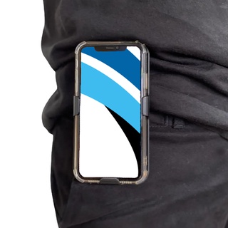 Capa Porta Compatível Celular Com Clip Suporte De Cintura  Cinto e Para Carro 6.5"
