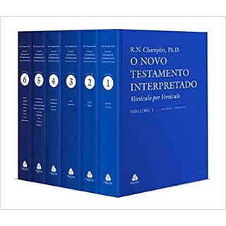 Champlin Novo Testamento Interpretado Versículo X Versículo capa dura