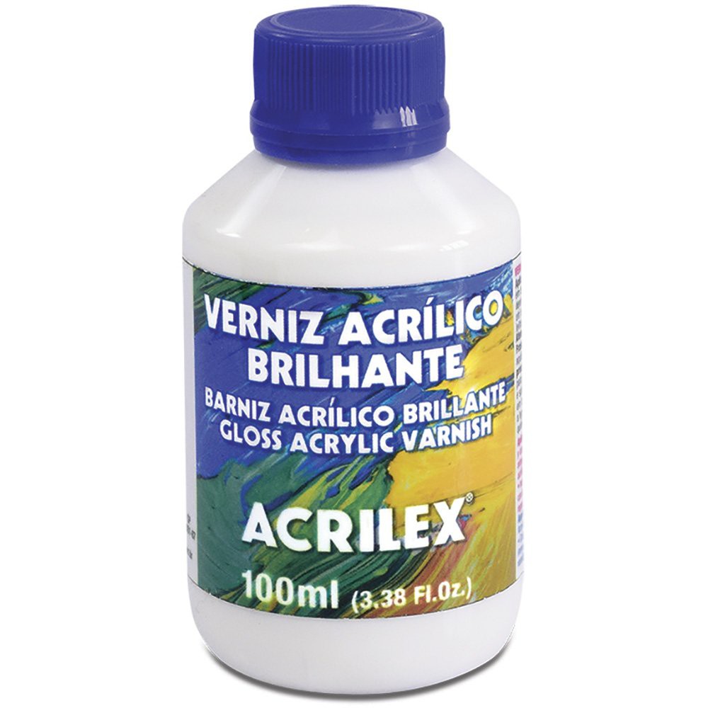 verniz acrilico acrilex 100mL em Oferta na Shopee