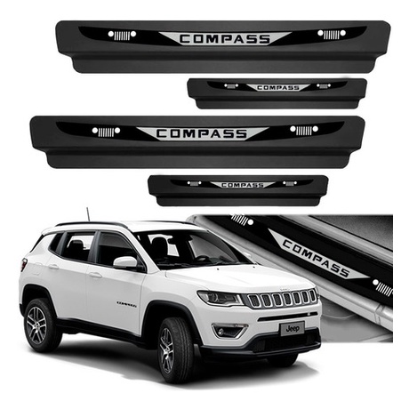 Soleira Protetor Porta Plus Adaptável Compass - Lançamento Promoção em Oferta na Shopee