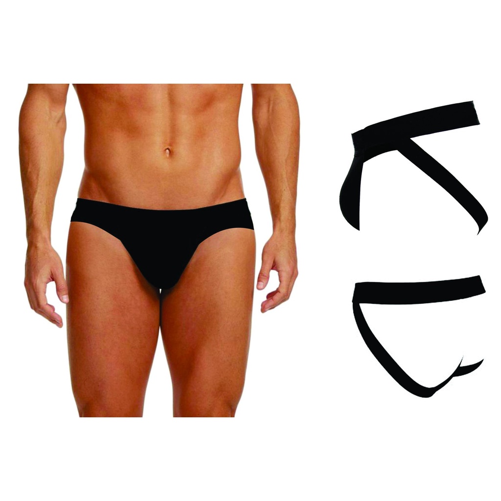 Cueca Jockstrap Com Laterais Slip Shopee Brasil 8878