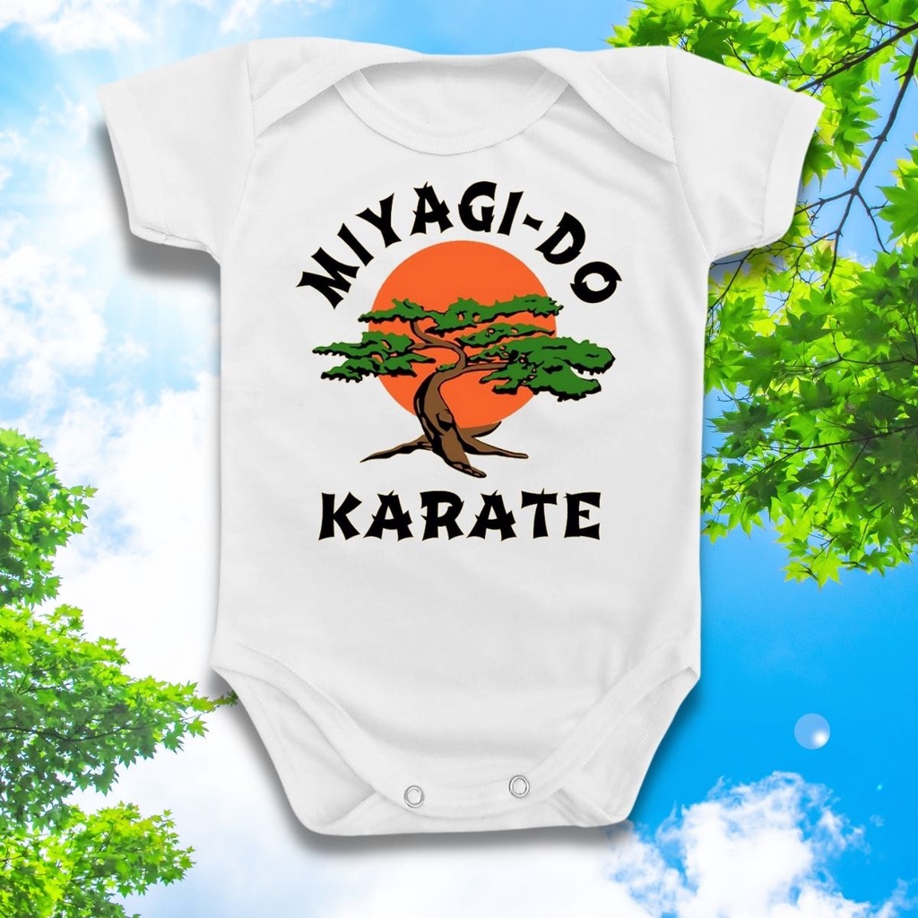 Body Roupa De Bebê Karate Miyagi Do Infantil Menino Menina
