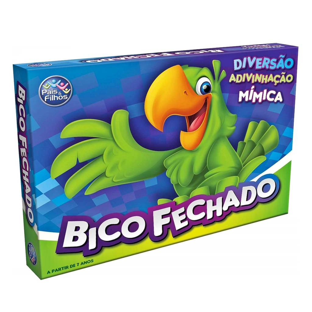 Jogo Bico Fechado Mimica E Desenho Pais E Filhos