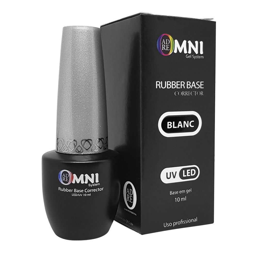Gel base Adore Omni Rubber base Gel corretor Blanc 10ml Shopee Brasil