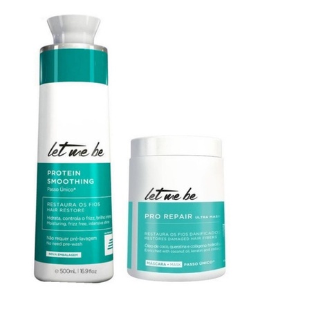 Progressiva Let Me Be Passo Unico 500 Ml+ Pro Repair 1kg S/f