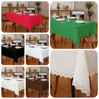 Toalha De Mesa 4 Lugares 1,50mt x 1,50mt Para Mesa Retangular De 4 Cadeiras