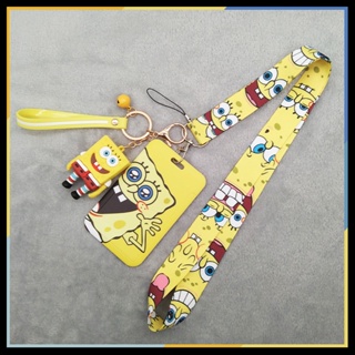 Chaveiro 3D dos Desenhos Animados Titular do cartão Com Pescoço Lanyard ID Badge Protector Case Para Estudante Crianças em Oferta na Shopee