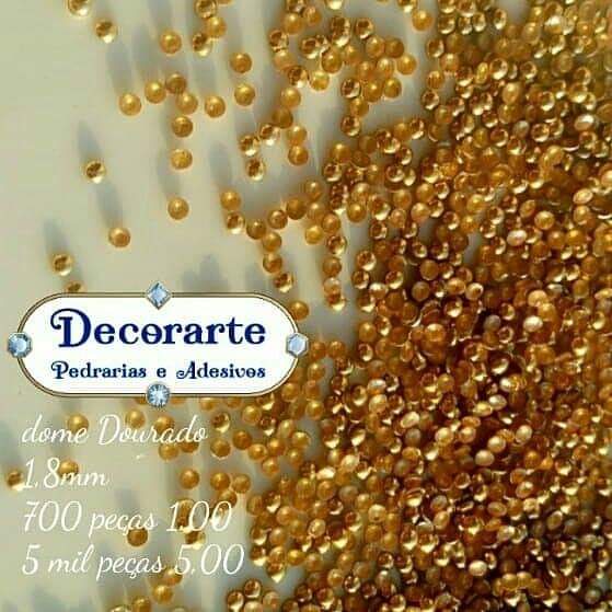 aprox 5.000 peças dome 1.8mm varias cores- pedrarias para adesivos e joias de unhas