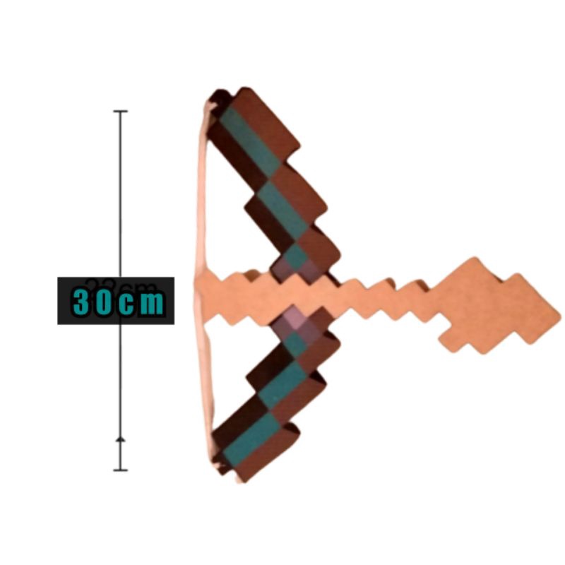 Arco e flecha Pixel MDF