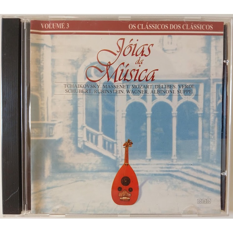 Cd Jóias Da Música Vol 3 Música Clássica Mozart Tchaikovsky Schubert Revista Caras Concertos De Vinólia