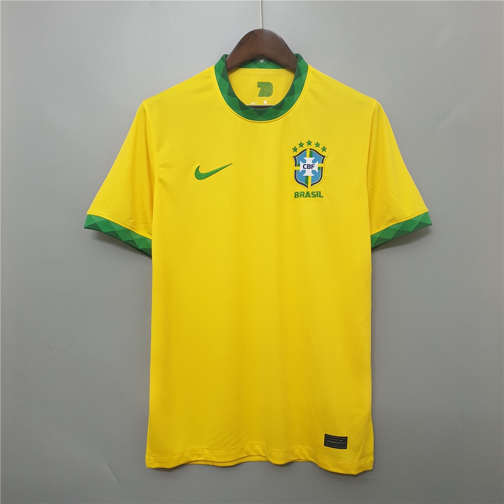 2020 Casa Do Brasil Camisa Amarela Brasileira , Equipe Nacional Tailandesa