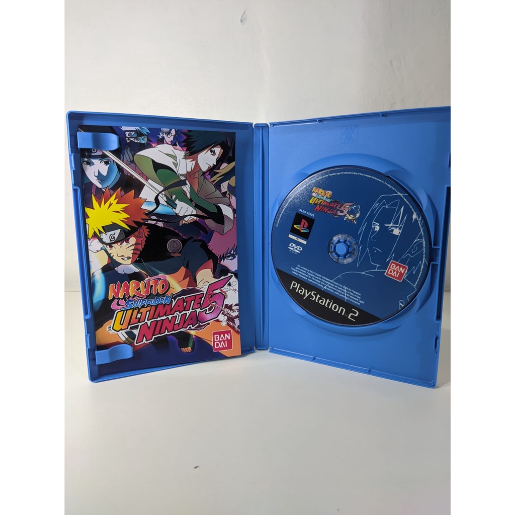 Naruto Shippuden Ultimate Ninja 5 PS2 REPRO Perfeito - Escorrega o Preço