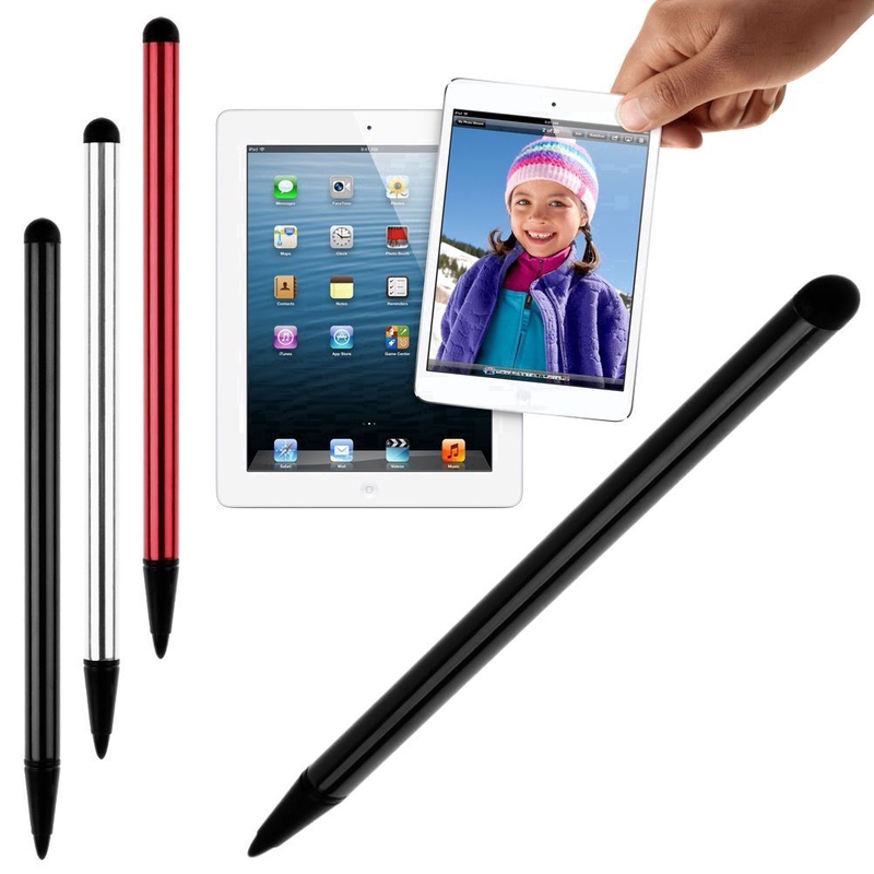 Caneta Stylus Universal Com Tela De Toque Dupla/Lápis Para Desenho Em Sensível Ao/Celular Android