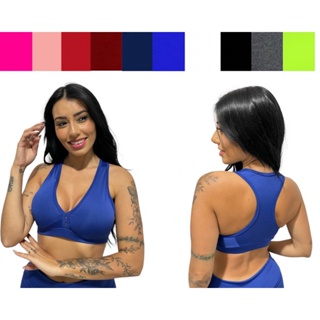 top nadador com bojo removível fitness feminino em Oferta na Shopee