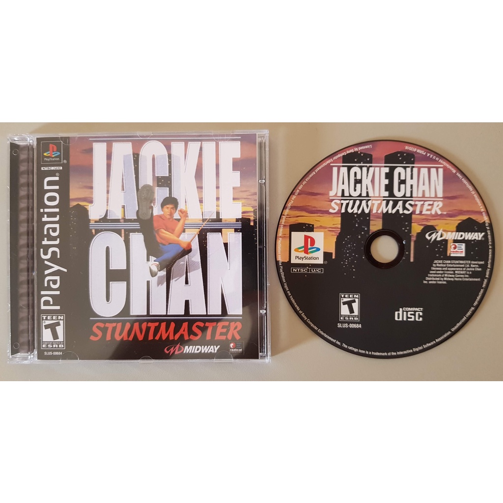 PS1 - Jackie Chan Stuntmaster - Leia a descrição