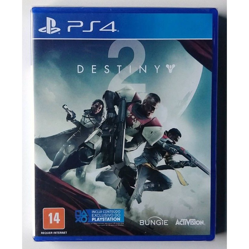 Jogo Destiny 2 Ps4 - Mídia Física - Novo Lacrado