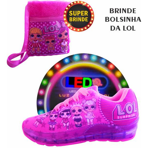 tenis da lol de led