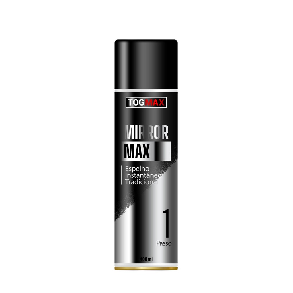 Mirror Max Espelho Instantâneo Spray Passo 1 Efeito Espelho Vidro Acrílico Togmax em Oferta na Shopee