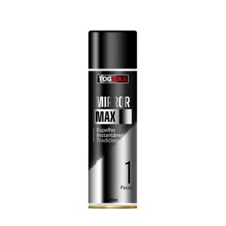 Mirror Max Espelho Instantâneo Spray Passo 1 Efeito Espelho Vidro Acrílico Togmax em Oferta na Shopee