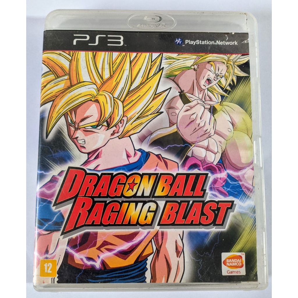 Dragon Ball Raging Blast Mídia Física PS3 - Envio Imediato