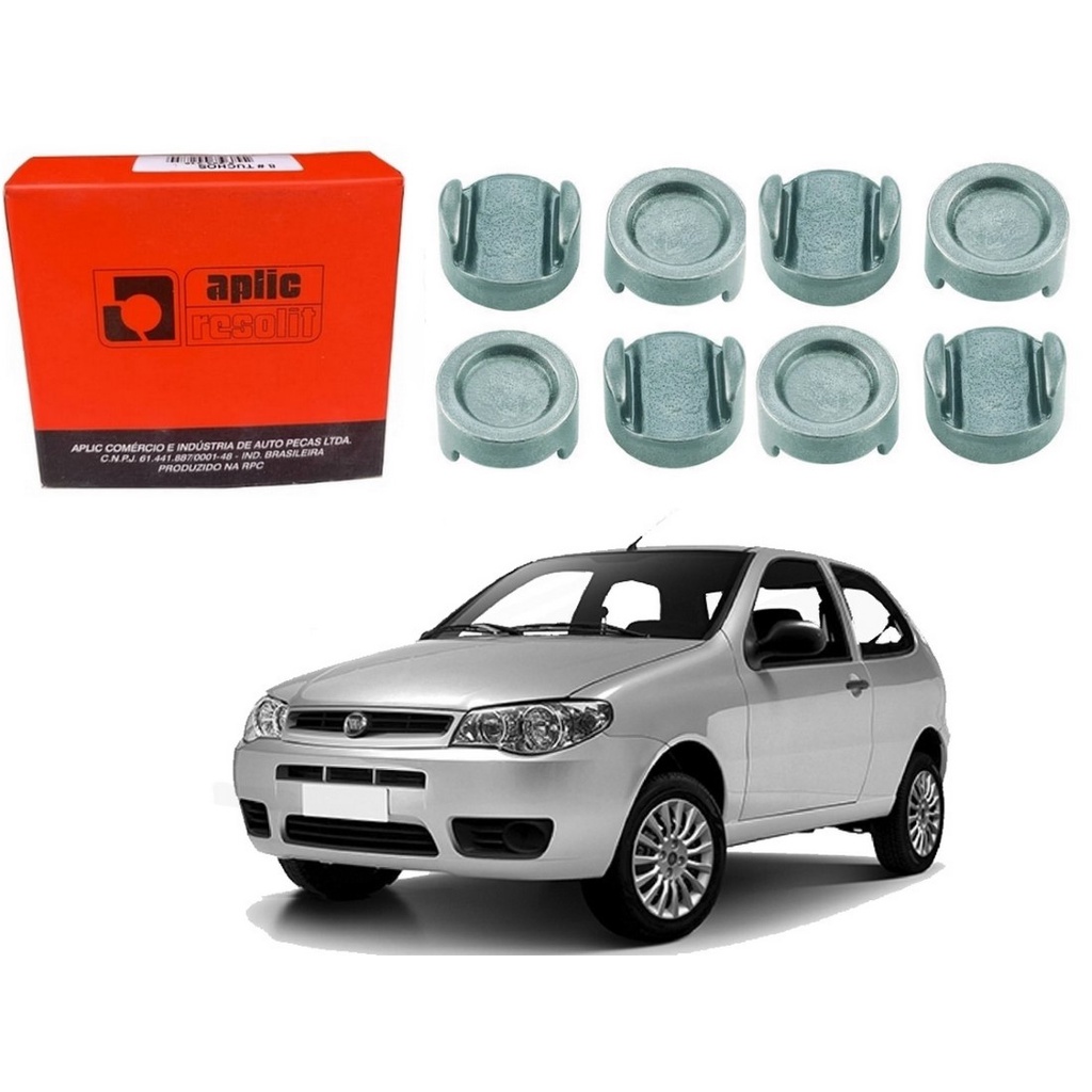 JOGO ESCORA APLIC FIAT PALIO 1.8 8V 2003 A 2010 - Spare Parts and Accessories for Vehicles