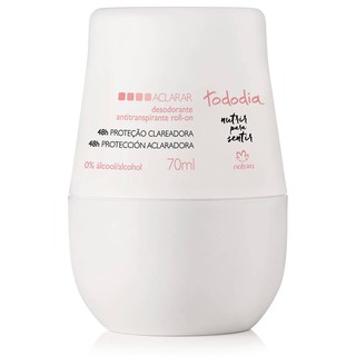 Aclarar Desodorante Antitranspirante Clareador Roll-on Tododia - 70ml