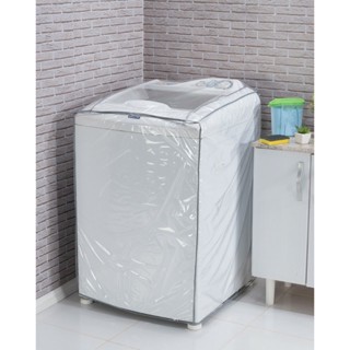 Capa Máquina De Lavar Roupas Pvc Transparente Diversos Tamanhos em Oferta na Shopee