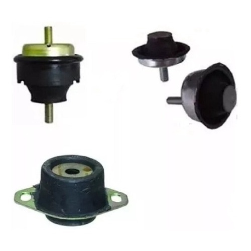 Kit Completo Calço Coxim Motor Câmbio 206 207 Hoggar - Novo